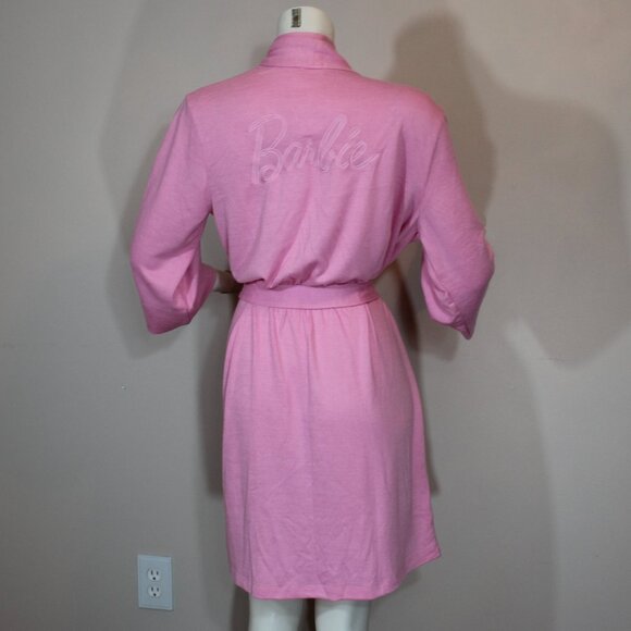 P.J. Salvage X Barbie™ Reloved Robe pink size Medium - Picture 6 of 9